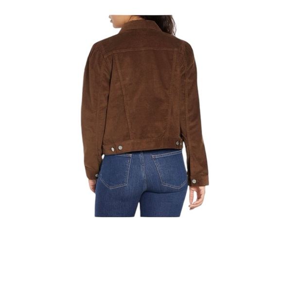 GAP CORDUROY CROPPED LONG SLEEVE JACKET - Picture 2 of 5